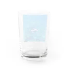 海とマッチョとKINTRAYの阿嘉島のゴマモン Water Glass :back