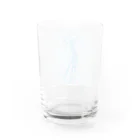 クラゲのきらきらオーロラクラゲ Water Glass :back