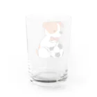 山村遥のジャックラッセルテリア　こいぬ Water Glass :back