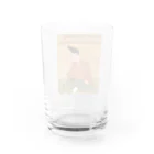 キッズモード某の 遮那王 像(背景ありVr) Water Glass :back