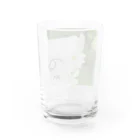 桃林書道会の夢見がちグッズ Water Glass :back