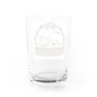 pote©o*  ハンドメイドドッグウェアの風香ちゃん涼香ちゃんイースターバージョン Water Glass :back