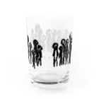 めおShopのみんな Water Glass :back