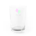 FLYHIGH615【別館】のLOVEhell　グラス_ハートロゴ Water Glass :back
