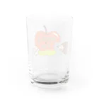 P-TOSHIのハリネズミ・ランド Water Glass :back