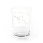 詩音乃芽の木の桜 Water Glass :back