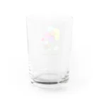 ひろねこさんの冒険*♡･゜の本とお花と♪ Water Glass :back