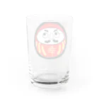 L-Monkeyのだるま Water Glass :back