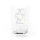 五月晴れのレモンと木の実 Water Glass :back