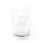 しろいのショップのスマイルレイン（人間ver.） Water Glass :back