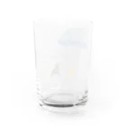 ハロー! オキナワのにゃんこ島　石垣島 Water Glass :back