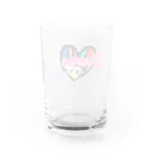 QueenRosetteのクイロゼハート Water Glass :back