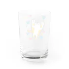 もだめおにのおみせのとぶねこ　からふる Water Glass :back