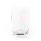 はちみつとくまのメンタルケアうさぎ Water Glass :back