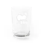 やわらかよだつのやわらかよだつのロゴ Water Glass :back