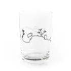 掛布団　ぬくぬのケープハイラックスのグラス Water Glass :back