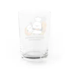 crystal-koaraの十勝ほんわかシマエナガ【 Bakery 】 Water Glass :back