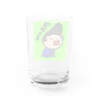 momino studio SHOPのネコマネ Water Glass :back