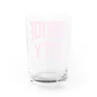 JIMOTOE Wear Local Japanの取手市 TORIDE CITY Water Glass :back