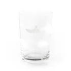 いもけんぴのハヤブサと綿雲 Water Glass :back