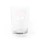 そぼろのぱおみん春コーデ　桜餅 Water Glass :back