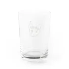 T.WorKsのネコマッシグラ Water Glass :back