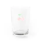 海老名萌のきらきらチェリー※沙良田印の水菓子(単品) Water Glass :back