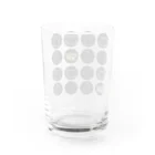 もふもふ俱楽部のもふキャラドット・BLACK Water Glass :back