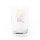 凸面.の蝶々 Water Glass :back