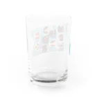 思い出ショップのイカしたこいのぼり Water Glass :back