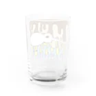 Toshiesの何色にも染まらないキウイ　パステル Water Glass :back