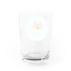 gznのうちのポメラニアン（風呂） Water Glass :back