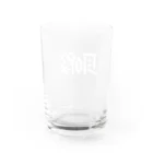 ＃耳暇の耳暇(みみひま)白 Water Glass :back