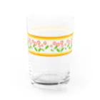 MIlle Feuille(ミルフィーユ) 雑貨店のレトロなお花 Water Glass :back