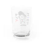 momino studio SHOPの高く跳ぶ Water Glass :back