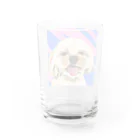 キーのモコモコ Water Glass :back