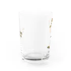 PERCENT STOREのWALKING PEOPLE NO.26 Water Glass :back