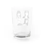 南あゆむ企画の南の首飾り記念グッズ Water Glass :back