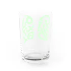 High ButterのHigh butter(green) Water Glass :back