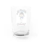 momino studio SHOPの飛び出る Water Glass :back