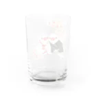 Lily bird（リリーバード）の和婚文鳥ず Water Glass :back