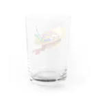 utugi_の花とハリネズミ Water Glass :back