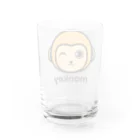 chicodeza by suzuriのお猿さんマーク Water Glass :back