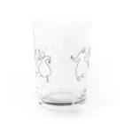 Aico/坪井愛子のdancing girl Water Glass :back