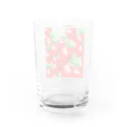 ポリフェノールのお店のイチゴまみれ Water Glass :back