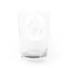 きたはりゃおえかき。。SUZURI店のおねがい！もふもふ七福神さま〜♪ Water Glass :back