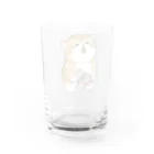 mofusandのごはんちょーだい Water Glass :back