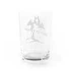 イラストレーター トツカケイスケのUnder the darkness Water Glass :back