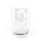 Bullsonのブルドッグ【タイソン】グッズ Water Glass :back