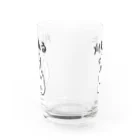 ひつじや ののの【表裏プリント】ひつじの毛刈り Water Glass :back